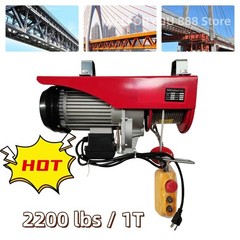 Miniature Electric Hoist Home Small Crane Hoist Remote Control Special Bracket