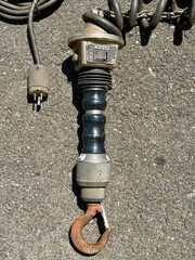 Harrington electric chain hoist 125 lb.
