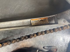A.B. Chance 3/4 Ton Ratchet Link Chain Hoist. Item ID 4