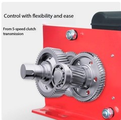 220V Wireless Remote Control Crane 1 Ton Electric Hoist Fast Heavy Duty