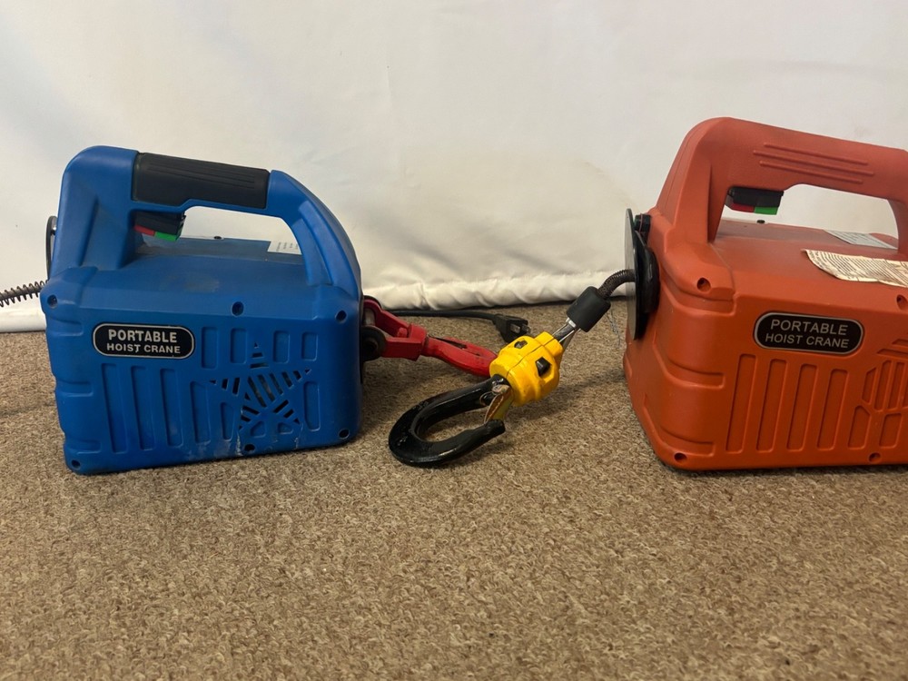 110V Wire-controlled and remote-controlled Electric Hoist 450KGX7.6M