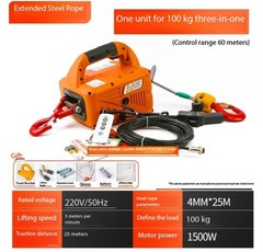 Portable Remote-Controlled Home Air Conditioning Hoist Compact Crane