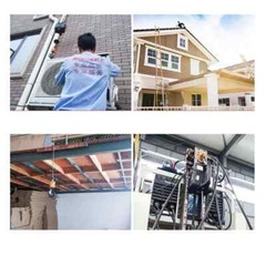 500Kg Portable Crane Electric Hoist for Cars, Home Improvement, Cargo Handling