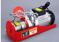 Miniature Electric Hoist Home Crane Hoist Decoration Winch Fast Lifting Crane