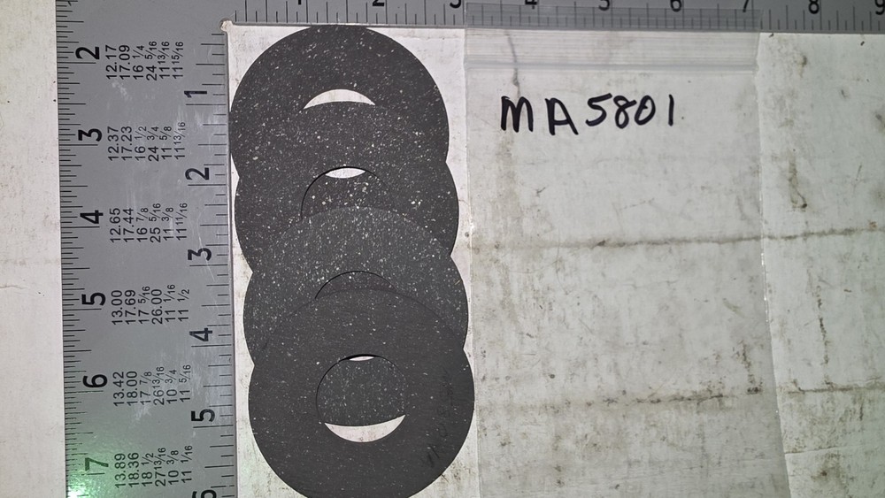 COFFING Brake Friction Disc: Manual Chain. MA5801. Lot Of 4