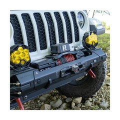 RUGCEL WINCH 13500lb Synthetic Rope Winch 12V Waterproof Electric Winch,2 in …