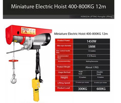 220V Mini Electric Hoist for Home Renovation Small Lifting Machine Lifting crane
