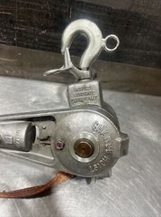 Chance Hoist 1 Ton Hot Stick Ratcheting Strap Hoist. Item ID #20. Used Surplus