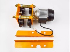 Electric Hoist Hand-pushed Six-wheel Lifting Crane Single-track Pulley Block