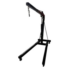 1 Ton Tonne Engine Crane Stand Hoist lift Jack Hydraulic Folding US