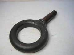 9071 Draw Bar Ring Coupler Tow Eye 3.5″ ID 4″ Shank 3/4″ NPT FREE Ship Conti USA