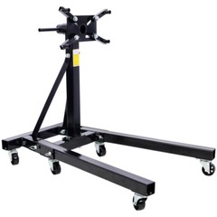 2000LBS Folding Engine Stand Capacity Motor Hoist 360 Degree Adjustable Mounting