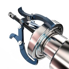 6 Inch 3-Jaw Gear Puller, Extractor Removal Tool for Pulleys and Bearings