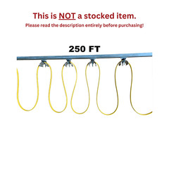 CONDUCTIX FLAT CABLE C-TRACK FESTOON KIT (250 FOOT)