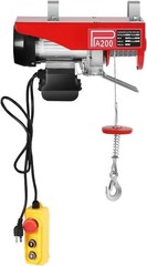 440 LBS Electric Hoist Winch 110V Electric Winch with Wired Remote Control & …