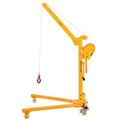 Small Portable Folding Crane Hand Lift Small Crane Manual Lifting Crane Hoist