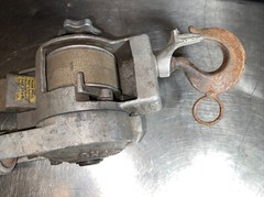Chance Hoist 1 Ton Hot Stick Ratcheting Strap Hoist. Our #11