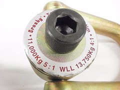 Crosby Group HR-125M Swivel Hoist Ring 1016690 13,750kg 4:1 M36