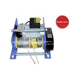 Electric Winch 800kg/600kg Electric Hoist 30M Steel Wire Rope Windlass Winding