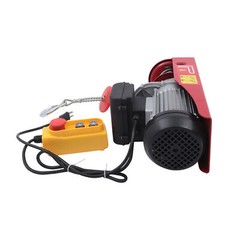 Alloy Steel & Plastic PA500 1100lbs Electric Hoist Winch Engine Crane 110V 1050W
