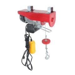 PA200 Electric Hoist 440lbs w/ 14ft Remote, 110V 510W Motor, Dual Hook System
