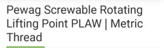 Pewag PLAW 20T M48 PLAW20T