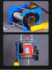 Small Wire Rope Remote Control Electric Fast Lifting and Lowering Winches