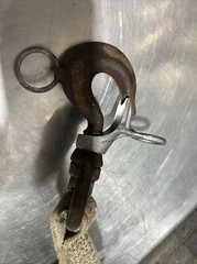 Chance Hoist 1 Ton Hot Stick Ratcheting Strap Hoist. Item ID #34. Used Surplus