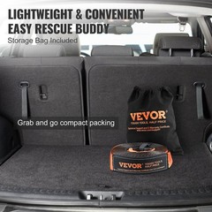 30000lb Winch & 3x30ft Tow Strap & 44092lb D-Ring Shackles & Receiver & Bag