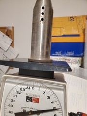 Crane Jib Pin 5lb 6″ x2″ x2″ w 4x 3″ Cotter Pin 4x 3″ Washer ? LOAD & A-2-B Co ?