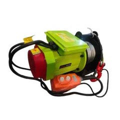 220V Small Crane Brushless Super Fast Lifting Hoist Winch Household Portable
