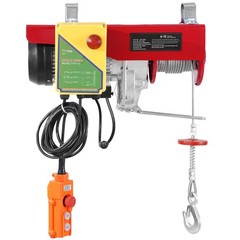 Uimoso Electric Hoist Crane Winch 2200 lbs 328 ft with Wireless & Wired Remote