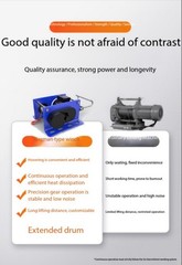 Electric Winch: 220V Small-sized Wire Rope Suspended Dual-purpose Hoist