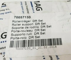 Demag Cranes – Roller Support DR Set – Brackets – SEALED Bag – Part 70057133