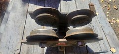 SAGINAW SAFE-T-LUG 43823 CIGNYS 1 1/2 Ton WRAPAROUND Ball Bearing Hoist Trolley
