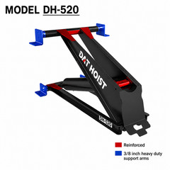 10 Ton Hydraulic Scissor Hoist for 12–16′ Dump Body | DH-520 for Trailer