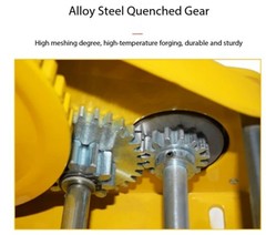 Small Portable Winch with Automatic Brake, Manual Winch, and Towing Machine