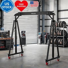 Adjustable Gantry 2 Ton 4400 LBS Capacity, Portable Gantry Crane Height Crane,