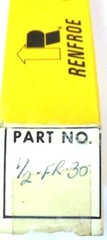 RENFROE, GENIUNE REPLACEMENT PARTS, 1/2-FR-30 BOLT & SPACER SLEEVE SET