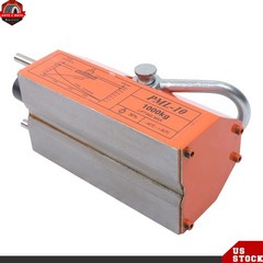 Lifting Magnet Permanent Magnetic Lifter Neodymium Hoist 1000kg/2200lbs Orange