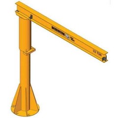 NEW! Light Duty Jib Crane 8′ Reach, 1,000 lb Cap-Height Under Span: 12ft!!