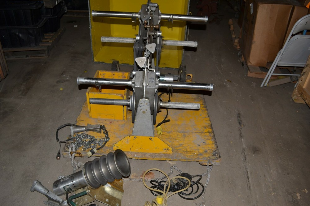 AB CHANCE CAPSTAN TUGGER WIRE PULLER MATERIAL HANDLER WITH ROPE
