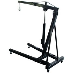 1 Ton Tonne Engine Crane Stand Hoist lift Jack Hydraulic Folding US