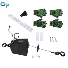 22.9 ft Winch 1100lbs With Wireless Remote Control 2in1 Portable Electric Hoist