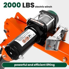 1100 lbs Electric Pickup Truck Crane, Hoist Crane 360° Truck-Mounted Crane