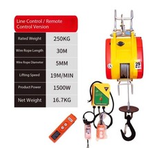 Little King Kong Mini Electric Hoist Motor 220V Small Hoist for Domestic Use