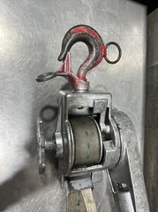 Chance Hoist 1 Ton Hot Stick Ratcheting Strap Hoist. Item ID #22. Used Surplus