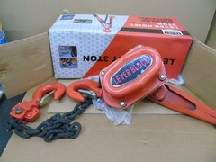 Amoel 3 Ton Lever Chain Hoist Model HSH-3 Heavy Duty 5′ Lift