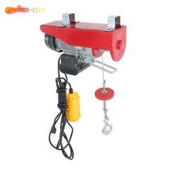 Industrial 110V Electric Winch 440LB Lifting Capacity 14FT Remote Garage Hoist