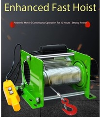 Winch Electric Hoist Small Household Wireless Remote-Controlled Crane 220/380V